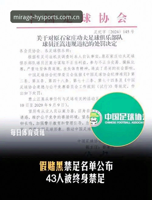 中国足协第三批禁足名单深度解读：幻影体育正版赛事数据功能详解与使用指南
